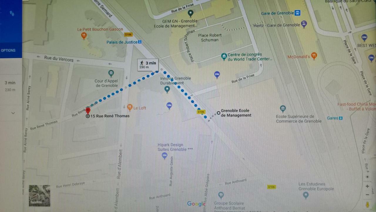 Rent4Night Grenoble Europole Appartement Buitenkant foto